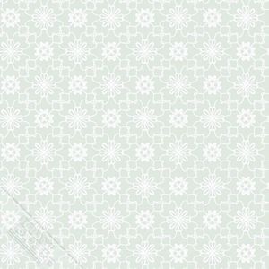 INGK Behang - Puck & Rose - Kinderbehang - Bloemmotief Wit/Zwart