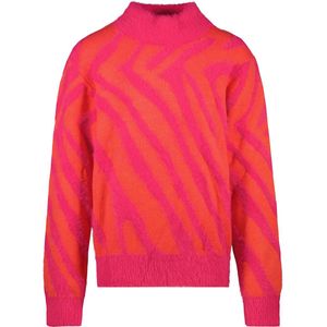 Cars Jeans Kids PORCIA Knit SW Fuchsia Meisjes Trui - FUCHSIA - Maat 164