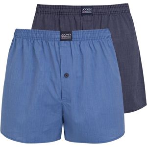 Jockey Geweven boxershorts Everyday Striped Boxer Woven Set van 2