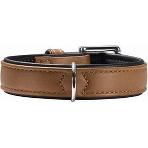 Hunter - Riem Halsband canadian cognac / zw 35x1.8