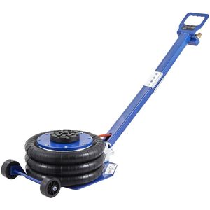Airbag Krik, Laadvermogen van 3 Ton, 140-450 mm Hefbereik, Bliksemsnel Heffen, Robuuste Constructie, Voor Auto'S En Garages, Blauw