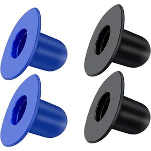 Vervangende Stop voor Zwembad - Zwembadpluggen - Pool Zeef Hole Plug - Zwembad Filter Pomp Compatibel Met Intex en Bestway - Blauw Zwart