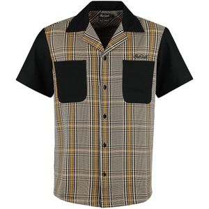 Chet Rock Douglas Shirt Heren Shirt met korte mouwen - meerkleurig - M