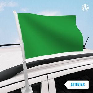Groene autovlag - luxe