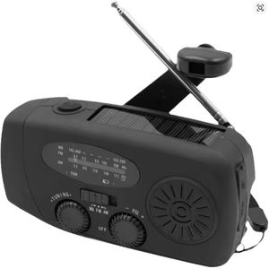 Noodradio Multifunctionele Handslinger Radio Zaklamp (Noodradio)