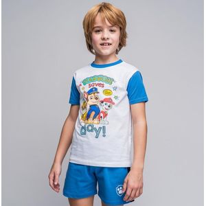 Paw Patrol Nickelodeon Short Pyjama - Shortama - Teamwork day. Maat 98 cm / 3 jaar