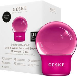 GESKE - Cool & Warm Face & Body Massager - Multifunctioneel Massageapparaat - Bolvormig - 7 in 1