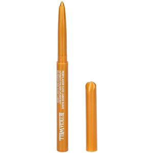 Leticia Well - Goud/Gold/Oro Lippotlood en Oogpotlood draaibaar zacht / Automatic Eyeliner Lipliner Soft - Nummer 33377 - 1 stuks