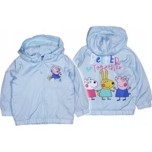 Peppa Pig Zomerjas Lichtblauw Maat 104/110