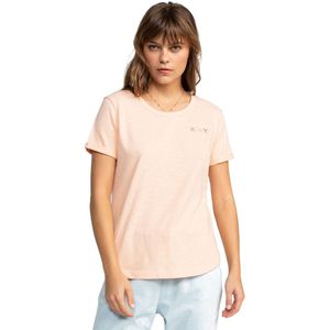 Roxy - Saturdaze - T-shirt - Beige - Korte Mouwen