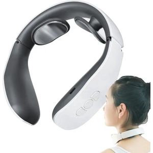 Nekmassage Apparaat - Hoofd en Nekbescherming - Verwarmingsmachines - Ademhalingsverlichting - Magnetische Trillingen - Warm - Comprimeren - Cervicale Wervelkolom