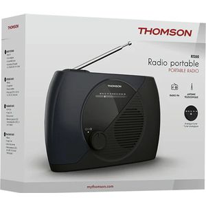 Thomson RT350 Radio - Grijs-Zwart - Draagbare Zakradio - FM