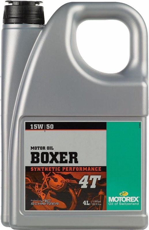 Motorex - Boxer 4t - Motorolie - 4L - 100% Synthetisch