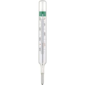 Geratherm - koorts thermometer - klassiek model - glazen thermometer - analoog