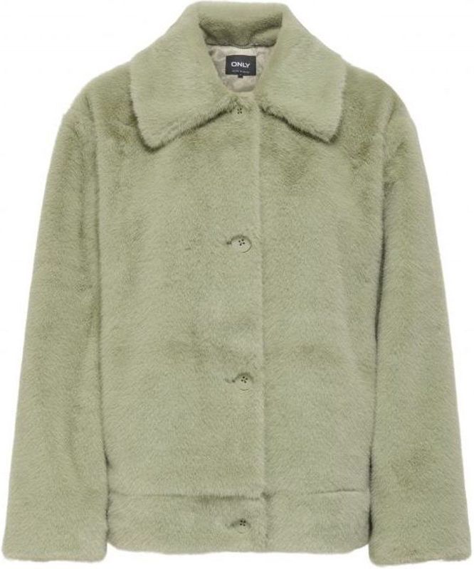 ONLY - ONLMEAGAN LIFE - Gewatteerde Jas - Dames - Imitatiebont