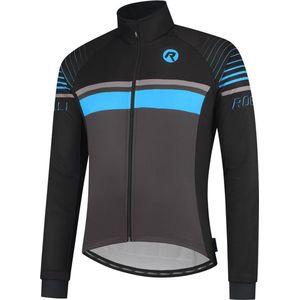 Rogelli Hero Fietsjack Winter - Heren - Grijs, Zwart, Blauw - Maat L