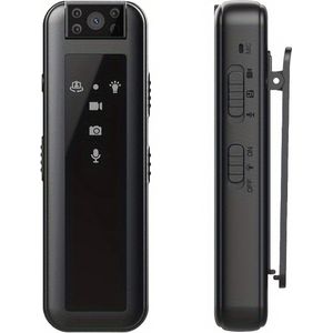 Nivard Bodycam - Politie - Chest Camera - Spy Camera - Spy Cam - Verborgen Camera - Spionage Camera - Action Camera - HD