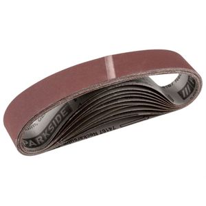 PARKSIDE® Schuurpapierset - Bandschuurpapierset 75 x 457 mm - Geschikt voor alle gangbare bandschuurmachines