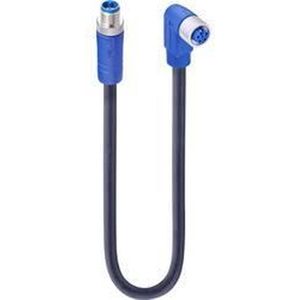 Lumberg Automation 934853049-1 Sensor/actuator connector, geassembleerd M12 Aantal polen: 5 Stekker, recht, Koppeling,