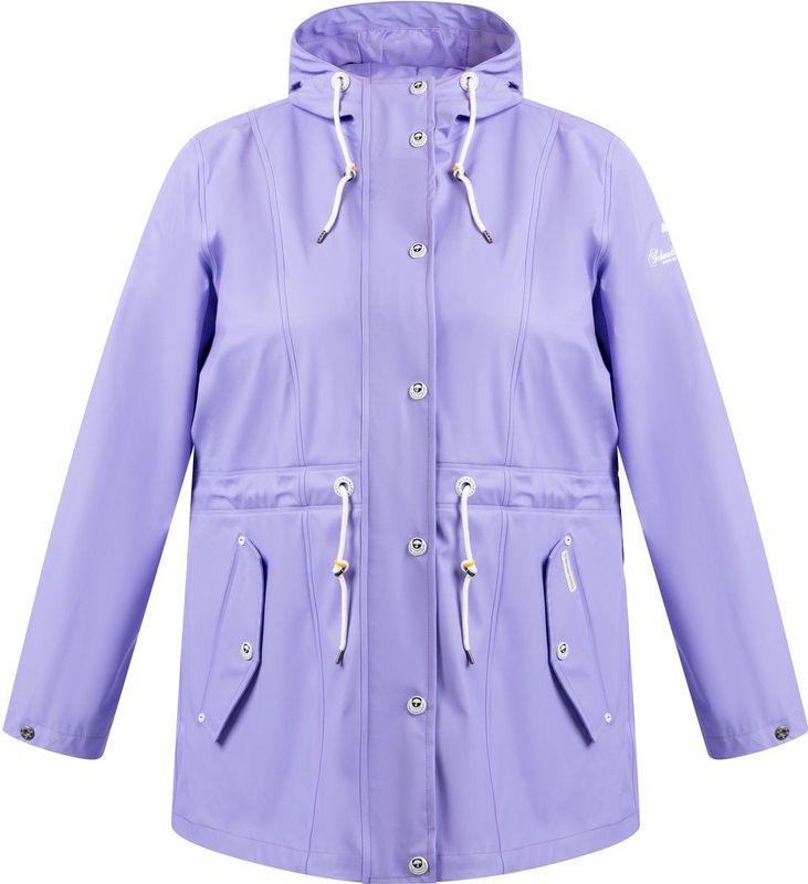 Schmuddelwedda - Grote Maat - Regenjas - Lila - Bridgeport