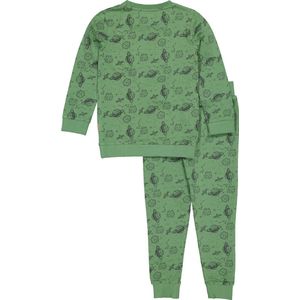 Quapi Pyjama PUCK met All Over Print Groen