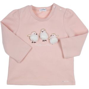 Gymp - Longsleeve Aerodoux Fluffy And Fun - Old Rose - maat 92