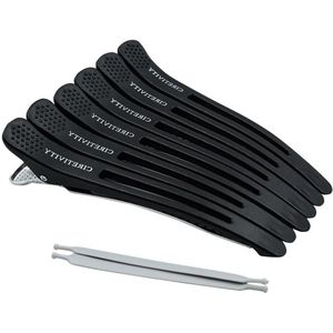Allecto Plus - 12-delige haarplakclip set voor professionele haarstyling - Zwart - Haarclip voor jongens en meisjes
