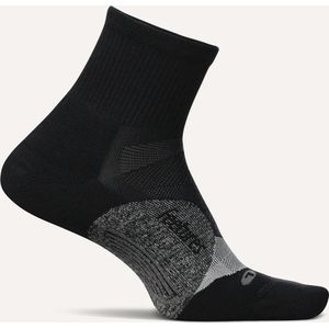 Feetures | Elite | Light Cushion | Quarter V2 | Hardloopsokken | Unisex | Black | 34-37 -