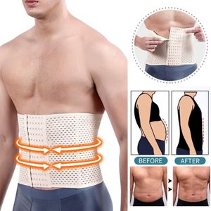 Mannen Taille Trainer Riem XXXL – Afslankende Body Shaper Korset voor Buik – Buikshaper met Compressie – Buikcontrole en Trimmer voor Fitness en Gewichtsverlies