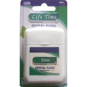 Igoods Flosdraad - Flosser - Dental Floss - Tandverzorging - Tanden Flossen - Freshmint - 50m