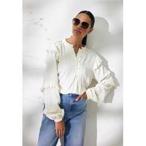 Mexx Blouse Offwhite - Maat Xs