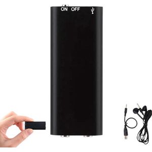 Ultra Dunne Spion Microfoon - Geluidsrecorder - Spy Recorder - 4Gb - Audio Recorder