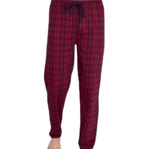 Heren Trainingsbroek Comfort / Bordeaux / maat 4XL / 100% Katoen