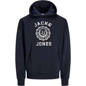 Jack & Jones - Heren Hoodies Victo Sweat Hood - Blauw - Maat L