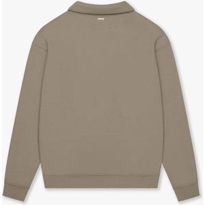 Croyez - Etiquette Half-Zip Sweater - Dusty Olive