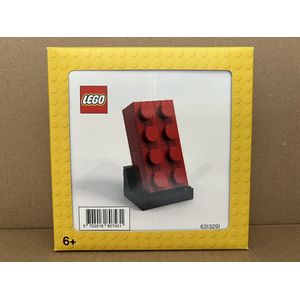 Lego 2x4 rode steen om zelf te bouwen - 6313291
