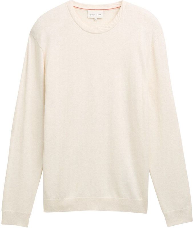 TOM TAILOR - Trui - Crème - Gebreide Truien