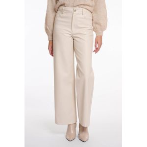 Rino&Pelle - Corian - Leren Broek - Beige