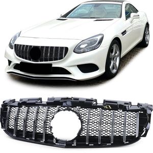 Mercedes SLC R172 Vanaf 2016 Facelift  Sport Grill Hoogglans Zwart / Chrome Amg GT Look