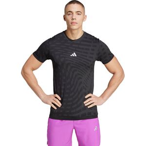 adidas Performance Gym+ Training Naadloos T-shirt - Heren - Zwart- M
