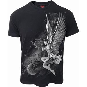 Spiral Heren Tshirt -S- LUCID DREAMS Zwart