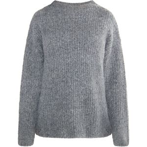 usha - Gebreide Trui - Oversized - Riblook - Hoge Kraag