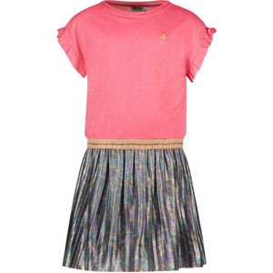 Like Flo F402-5830-B Meisjes Jurk - Pink - Maat 134