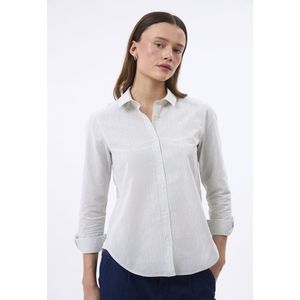 Felix Hardy - Overhemd - Gemêleerd Licht Groen - Dames