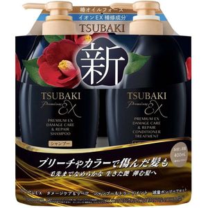Tsubaki - Premium Ex - Damage Care - Repair - Shampoo - Conditioner - 2x400 ml
