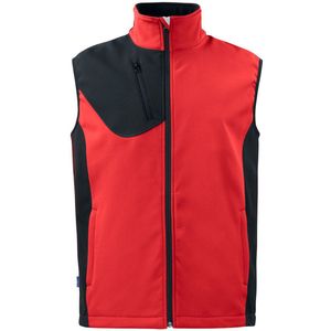 Projob - 3702 Softshellvest - Zwart - Polyester - Ademend en Winddicht