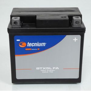 sla tecnium accu voor motorfiets beta 125 rr trail ac 4t 2006 tot 2012 nieuw