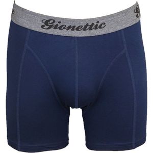 Gionettic heren boxershort Modal - S - Blauw