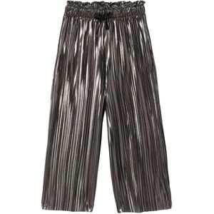 Geplooide Broek - Zilver - Wijde Pijpen - Voor Meisjes