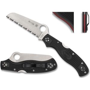 Spyderco Zakmes Rescue 3 Thin Red Line Black VG-10 SE